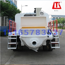 厂家直销鸿达出口国际品牌铁力士车载式混凝土输送泵