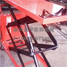 热销推荐手动电动两用小平台曲臂式升降平台多用升降机