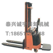 现货销售全自动堆高车双门架全电动堆高机叉车堆高车