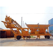 供应南侨路机25m3/h移动式混凝土搅拌站