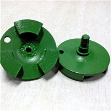 混凝土磨快金刚石磨片地坪磨块三条磨片圆形磨轮
