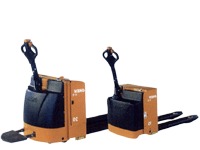 金茂叉车手把式全电动托盘搬运车电瓶搬运车