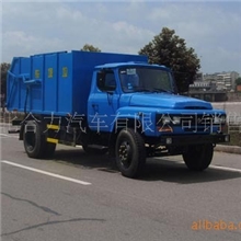 厂家长期供应东风尖头摆臂式小型垃圾车