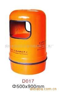 厂家批发玻璃钢圆果皮箱、果皮桶（抗紫外线、防止色变、腐烂）