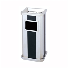 酒店大堂垃圾箱/不锈钢果皮桶/室内烟灰桶/电梯口过道走廊垃圾桶