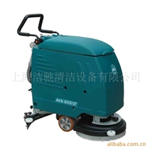 进口电机电瓶式洗地机,手推式洗地机洁驰低价销售