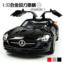 LH007463爆销1：32合金车模汽车模型声光开车门