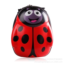 英国正品cuties瓢虫儿童蛋壳书包儿童双肩背包卡通幼儿书包