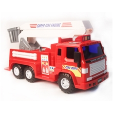 力利工程车系列大号32828/消防车/旋转云梯/儿童玩具车