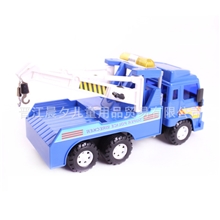 力利工程车系列儿童玩具车惯性中号清障车32815