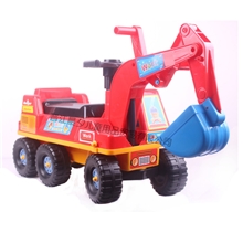 儿童工程车可坐可骑挖土机玩具挖机儿童玩具车可坐工程车