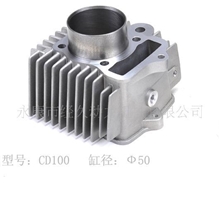 摩托车气缸体/汽缸/中缸/套缸/CD100