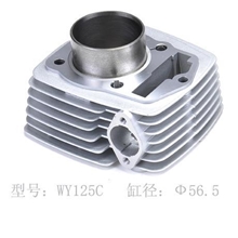 摩托车气缸体/汽缸/中缸/套缸/WY125C(电）