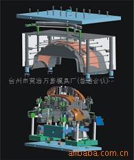 供应汽车配件模具/保险杠模具/塑料模具