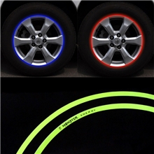 汽车用品批发汽车轮毂反光贴汽车DIY改装贴汽车摩托车轮反光贴