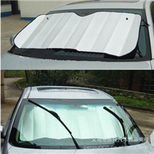 汽车太阳档双面铝箔汽泡棉太阳档大货车太阳档70*220