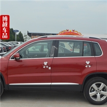 大众途观车窗饰条途观改装专用车窗亮条不锈钢装饰条改装件