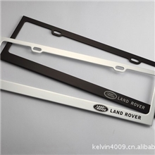 【厂家直销】汽车用品/镁合金/航空铝/车牌架/牌照框/带车标