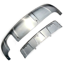 奥迪Q3前后护板前后下护板改装挡板不锈钢拉丝厂家直销