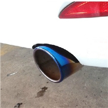 进口排气管改装现代伊兰特尾段单边单出排气管