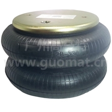 2B300减震气囊橡胶空气弹簧CONTITECHFD330-22皮革拉软机气囊