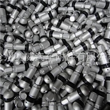 汽车轮胎气门真空嘴定做锌铝合金多种颜色充气阀咀带传感器孔