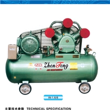 厂家大量供应振腾压缩机矿用移动式压缩机活塞式压缩机w-1.6/8