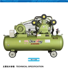 厂家大量供应活塞式压缩机移动式车辆制动空气压缩机w-1.0/8