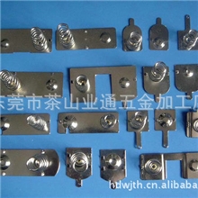 厂家大量供应接触簧片弹簧片不锈钢电池弹片弹簧灯座弹片