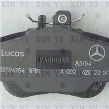 郑州亿科信亿刹车片厂价直销奔驰W202/S202/S203刹车片8号