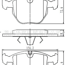 汽车刹车片宝马用
