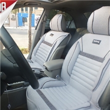 厂家直销牧龙609亚麻汽车座垫座套