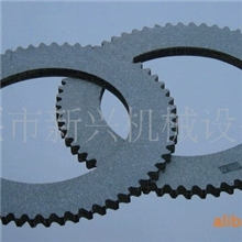 [华杰摩擦材料]供应重型机械带齿摩擦片砖机摩擦片