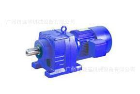 厂家直销优质卧式底脚安装斜齿轮减速电机R37-Y0.55-4P