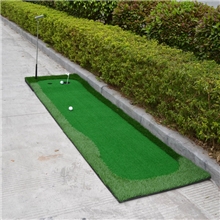 【工厂直销】高尔夫推杆练习器仿真果岭0.5*3米带坡度人工果岭