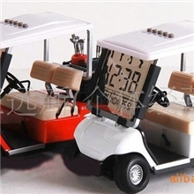 供应批发电子万年历/高尔夫礼品/高尔夫球车万年历/商务摆件礼品