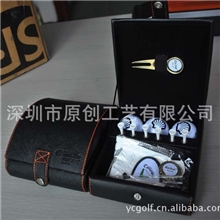 供应游戏高尔夫球+本色杆高尔夫推杆套装礼品