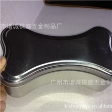 白铁/磨砂铁外贸出口狗骨头异形罐马口铁盒