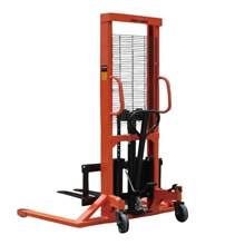 TCA-1吨手动堆高叉车/升高车/堆高车/液压叉车手动液