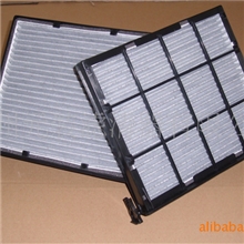 格子形状的汽车空调滤清器