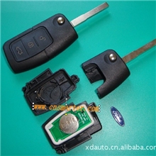批发福特福克斯遥控钥匙（433MHZ带4D63点火芯片)