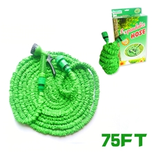 75FT园林水管花园水管仿乳胶3倍自然伸缩水管组配件厂家直销