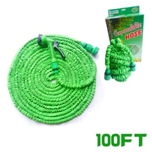 100FT魔术水管花园水管仿乳胶3倍自然伸缩管组配件厂家直销