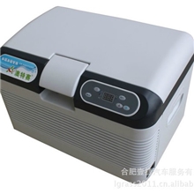 正品特价奥特赛1178车载冰箱12升制冷加热型车家两用液晶显示