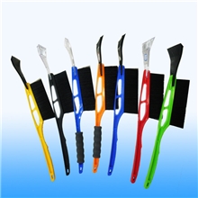 加长型手柄带刷汽车除雪刷除雪铲/冰雪铲/冰铲除冰扫雪批发