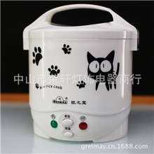 厂家直批迷尔家用220V1L电饭煲车用12V/24V小电饭煲