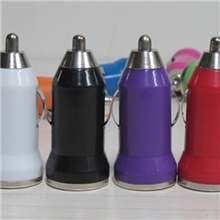 供应iphone车充子弹头车充苹果车充迷你USB车载充电器