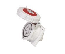 LG供应工业插头暗装插座直式16AIP67