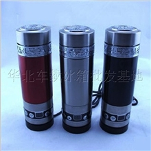 车载加热杯/电热杯/车载烧水杯汽车保温杯不锈钢创意礼品厂家直销