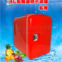 车载迷你小冰箱冷暖箱制冷箱胰岛素储藏4L家车两用直流礼品特价